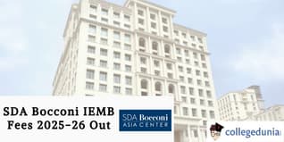 SDA Bocconi IEMB Fees 2025-26 Out; Check Details Here!